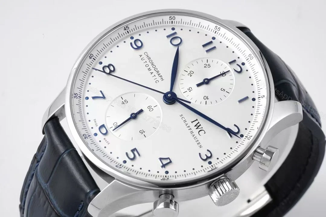 View 3 of IWC Portuguese Chrono-Automatic Stainless Steel Silver IW3714-17