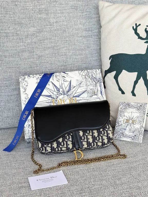 Chic Dior Canvas & Leather Crossbody: Everyday Luxury Bag — view 1