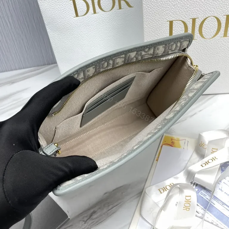View 3 of Dior Monogram Crossbody: Subtle Luxury, All-Day Sophistication