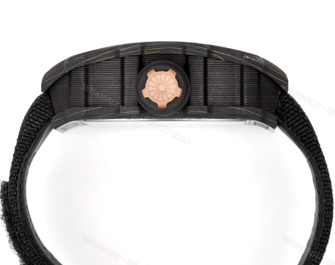 View 7 of Richard Mille RM12-01 Gold Carbon TPT Tourbillon Watch RM12-GC-GD