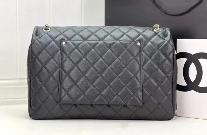 View 5 of Chanel Classic Maxi Flap Bag Replica 111397