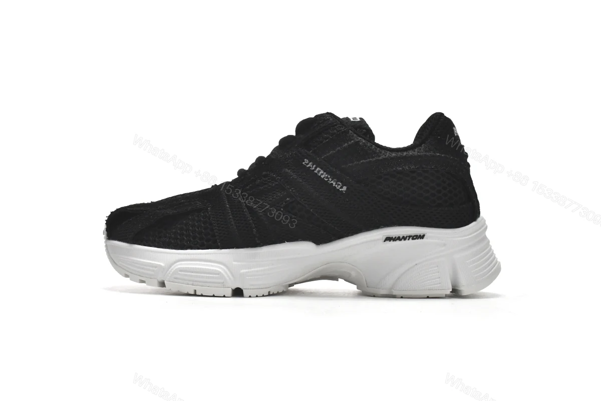 View 7 of Balenciaga Phantom Sneaker Black White 679339 W2E96 1090