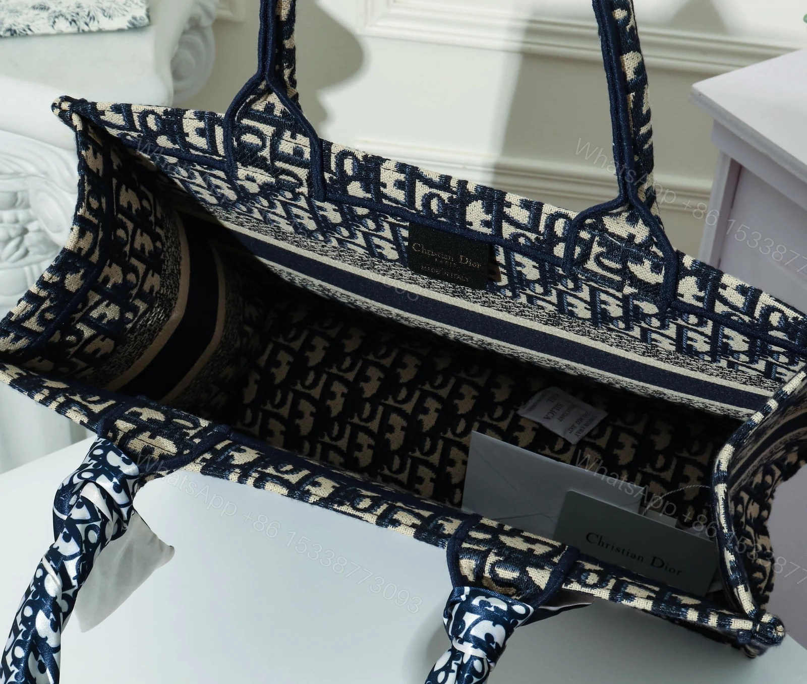 View 2 of Dior Book Tote Blue