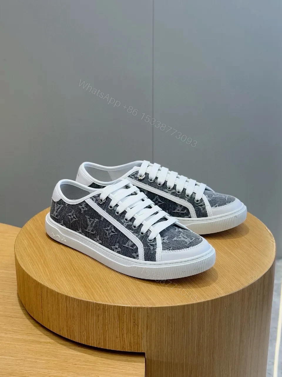 View 7 of Monogram Luxe Low-Tops: Subtle Luxury Sneakers