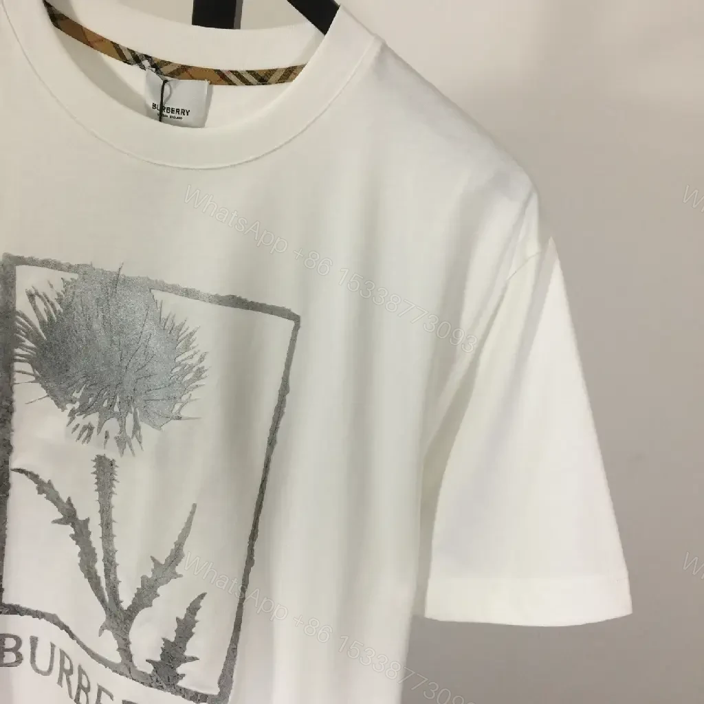 View 3 of White Premium Cotton Tee - Subtle Art, Luxe Minimalist, Classic Crew Comfort