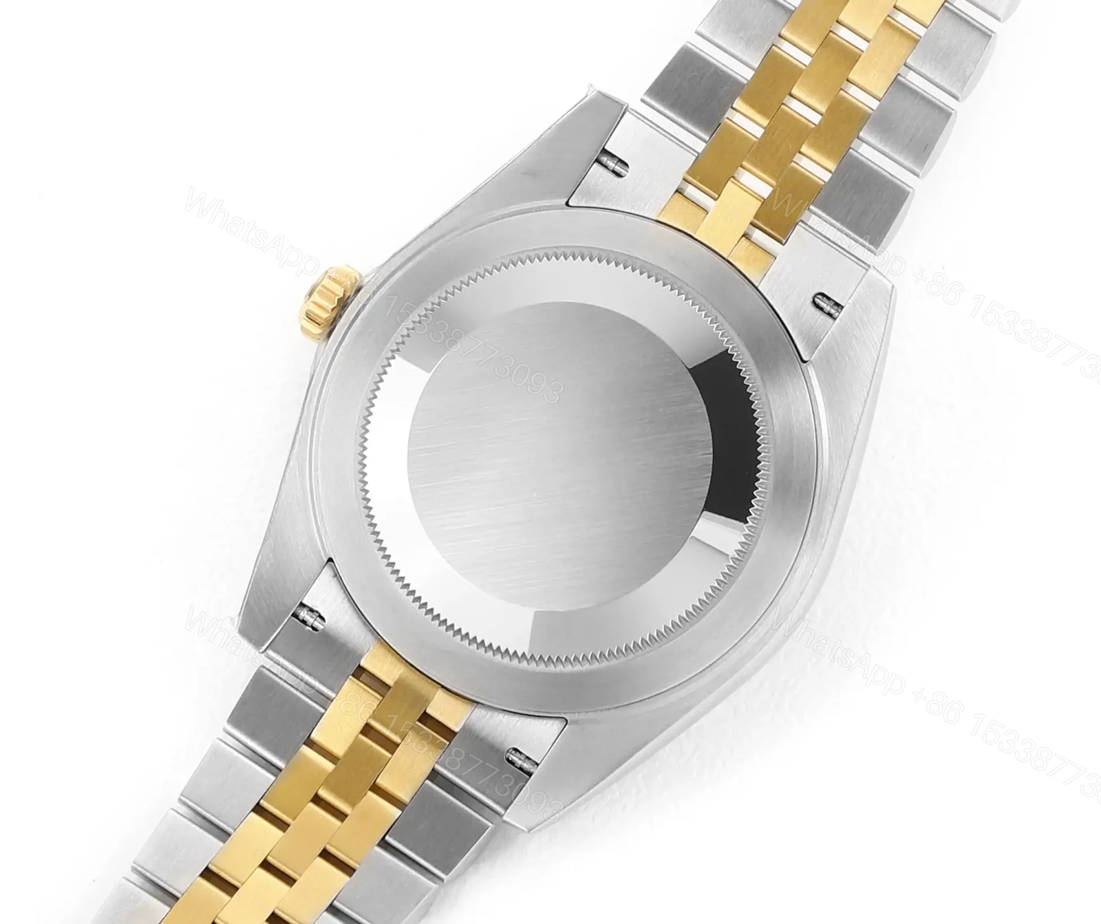 View 8 of Rolex Datejust 41 Rolesor Yellow Fluted Jubilee MOP – Diamond 126333-0018