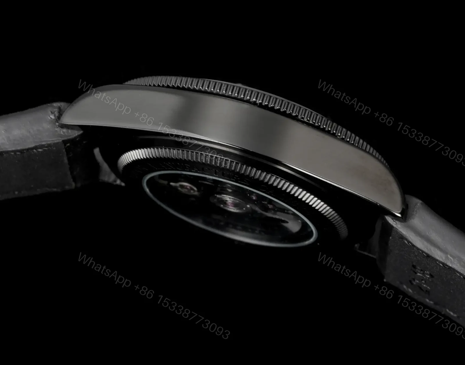 View 8 of Tudor White Warrior 41mm White Dial Black Leather Strap Watch TUDOR-WARRIOR-41-WHT-BLK-LEATHER