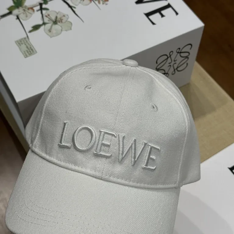 View 2 of Neutral Cotton-Blend Structured Cap: Everyday Luxe