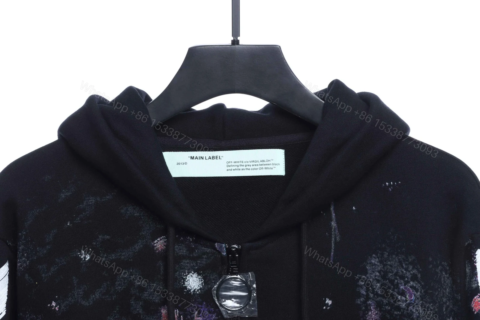 View 6 of Off-White Starry Sky Zipper Hoodie