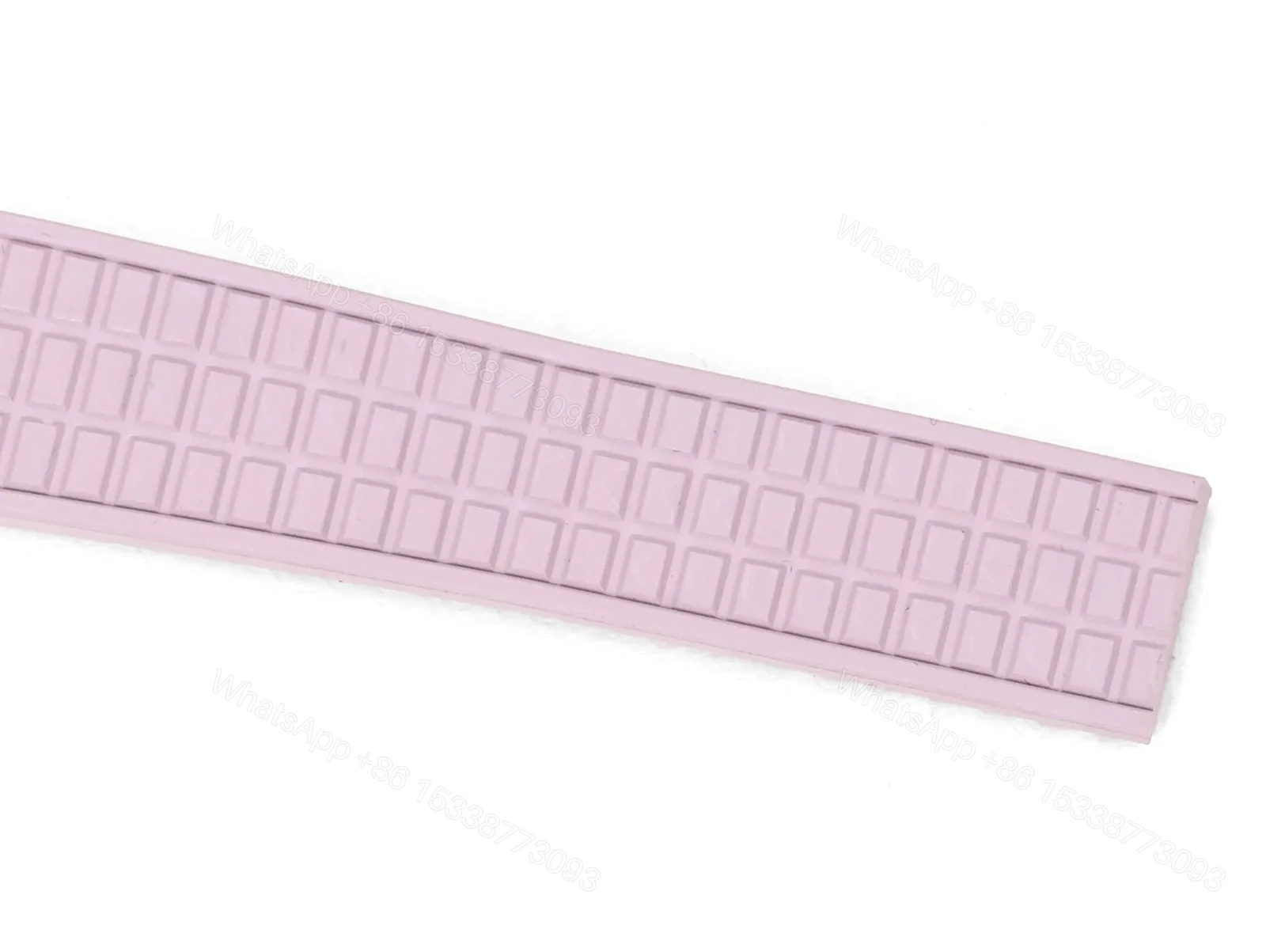 View 9 of Patek Philippe Aquanaut Mechanical Women’s Watch Pink Rubber Strap Rose Gold Case Diamond Bezel