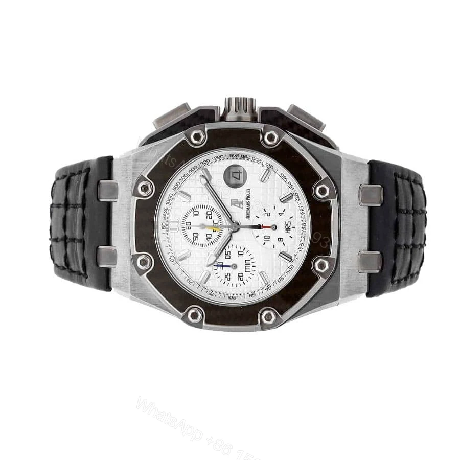 View 3 of Audemars Piguet Super Clone Royal Oak White Dial Watch