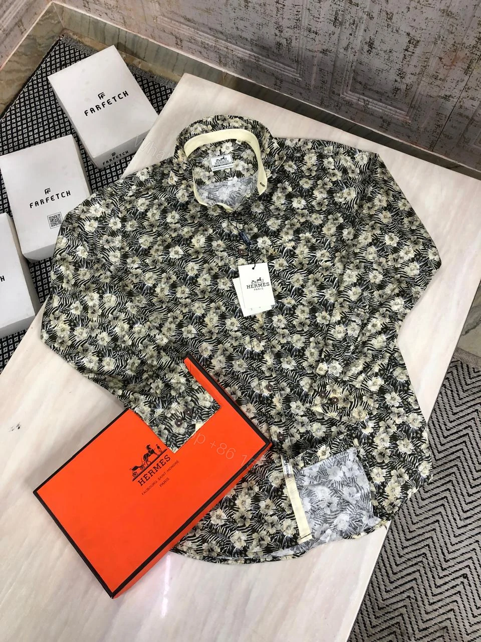 View 6 of FIRST COPY Hermes Exclusive Cotton Shirts