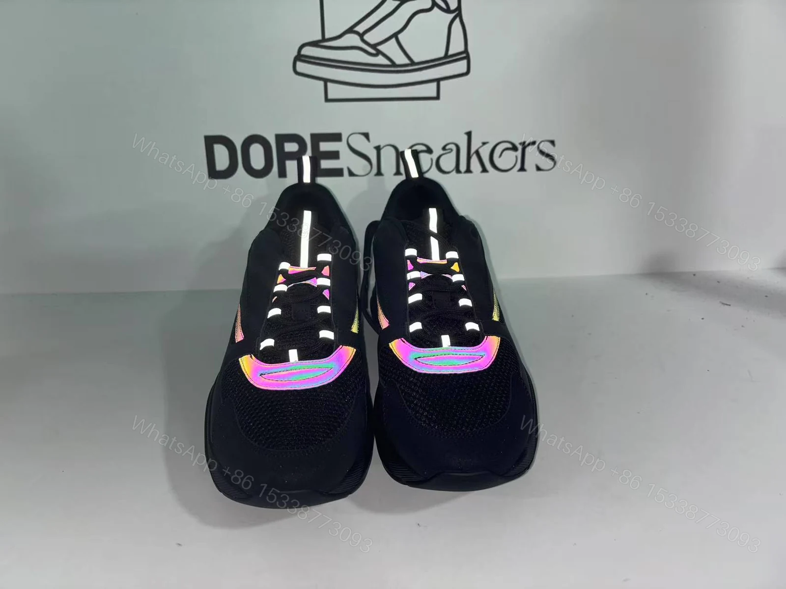 View 6 of Dior B22 Sneakers Black