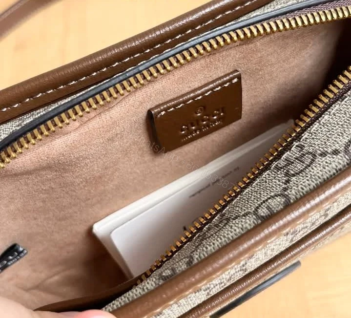 View 6 of Gucci Dupe Mini Interlocking G Camera Bag 658572