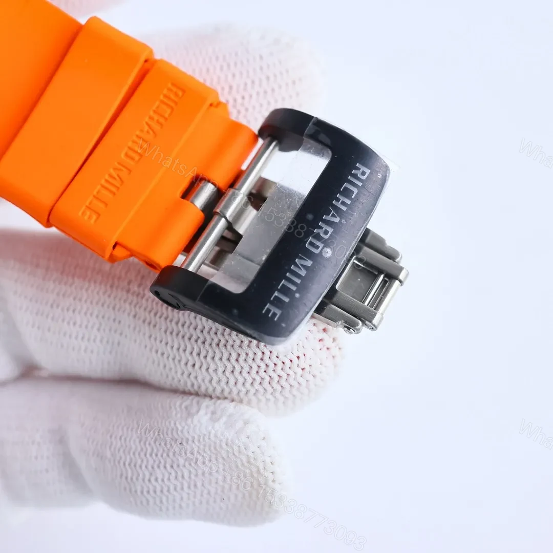 View 8 of Richard Mille RM011 Black & Orange Watch