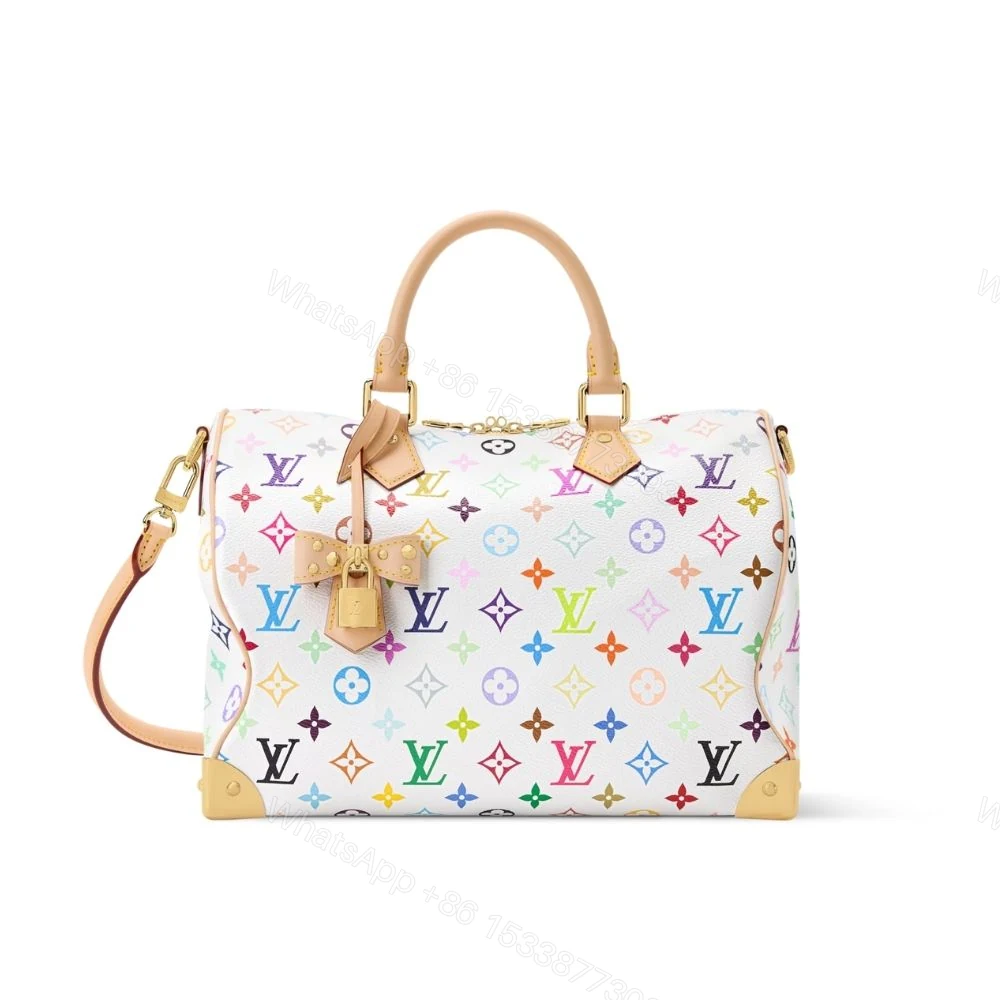 Louis Vuitton TM Speedy Soft 30 Multicolor White 30Cm M27789 — view 1