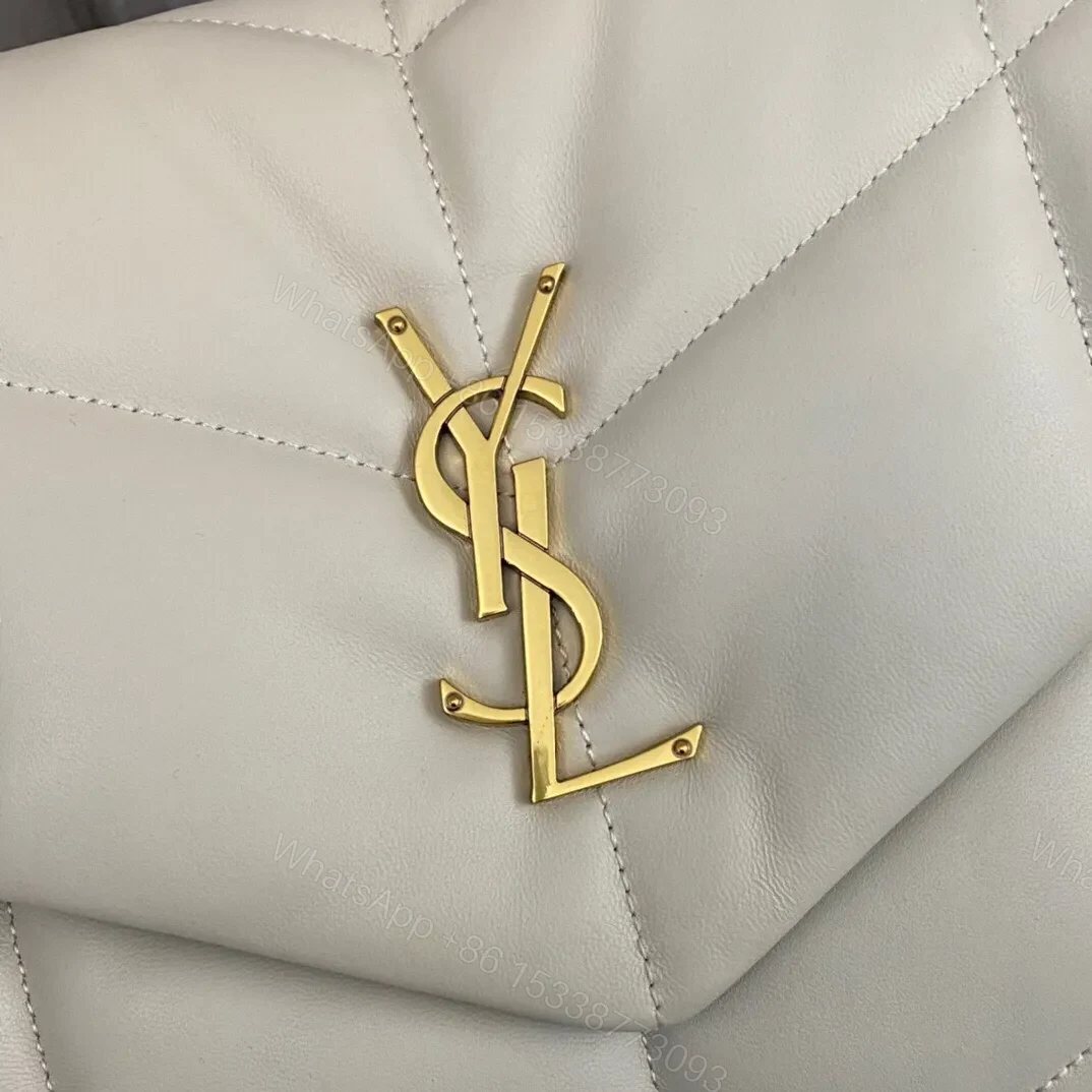 View 2 of Saint Laurent Loulou Small Quilted Puffer Bag ‘All Colour Available’