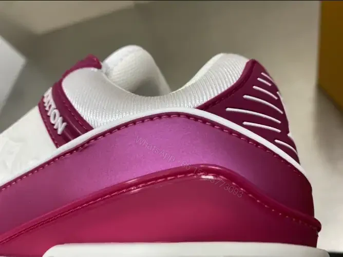 View 5 of LOUIS VUITTON TRAINER SNEAKERS IN WHITE FUCHSIA – LSVT378