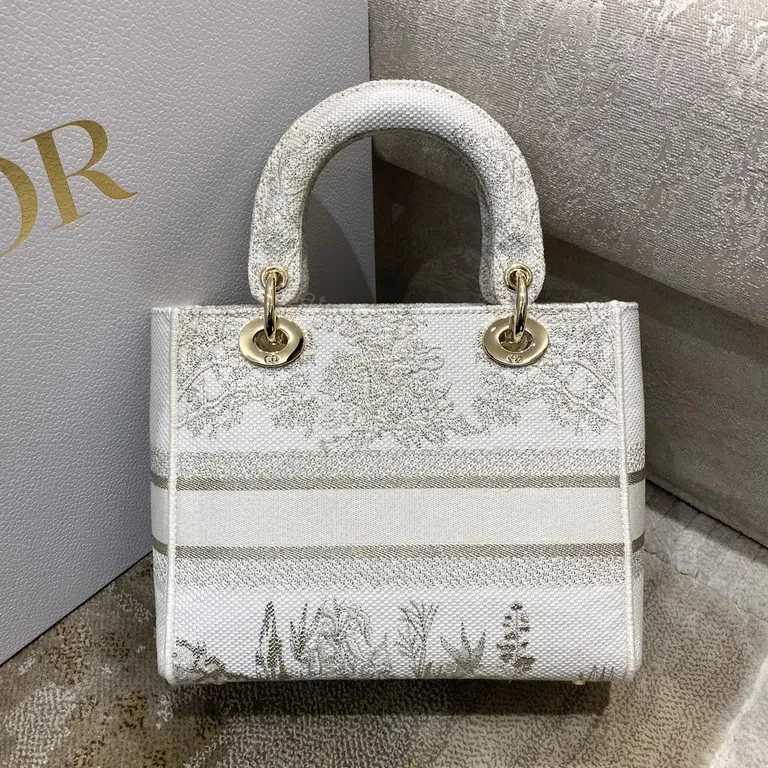 View 5 of Textured Mini Dior Bag â€” Signature Shine, Day-to-Night Ready
