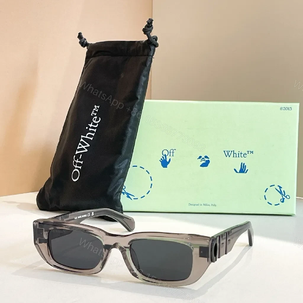 View 8 of Premium Off-White-Inspired Sunglasses: Bold, City-Ready Style