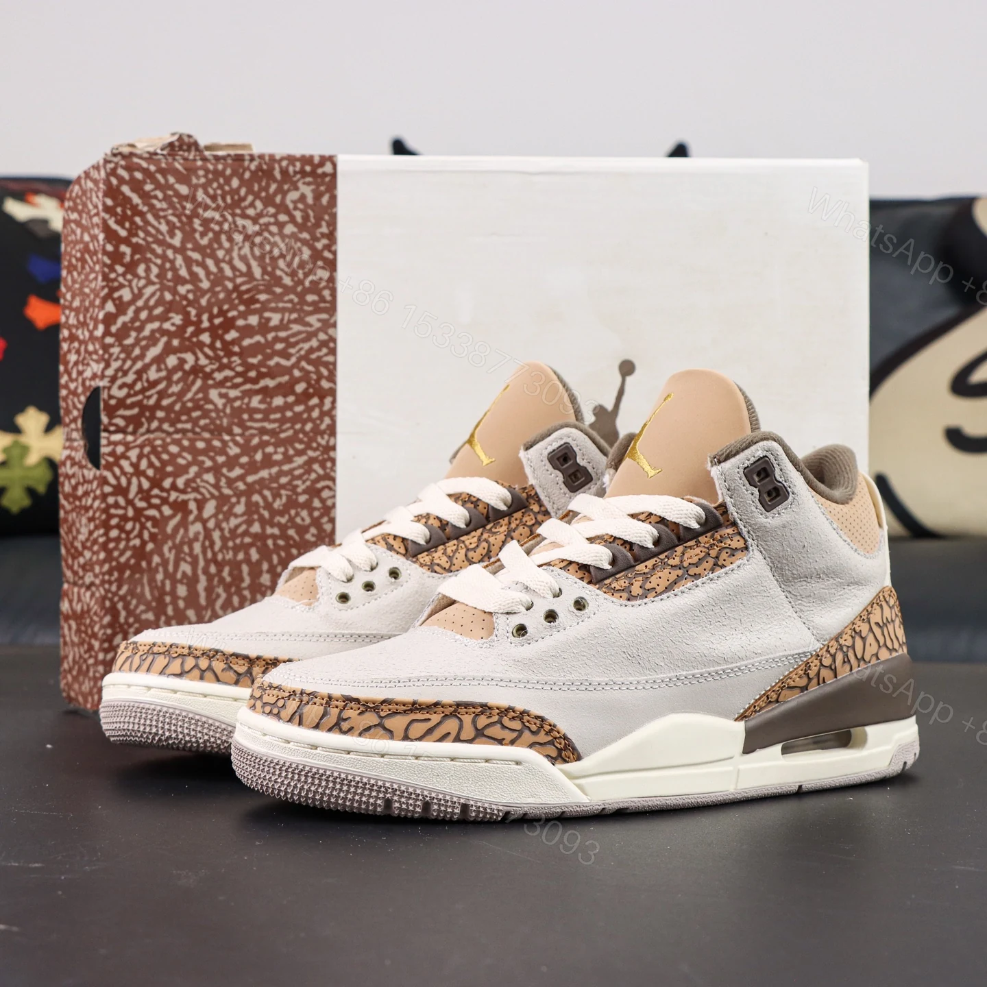 Jordan 3 Retro Palomino — view 1