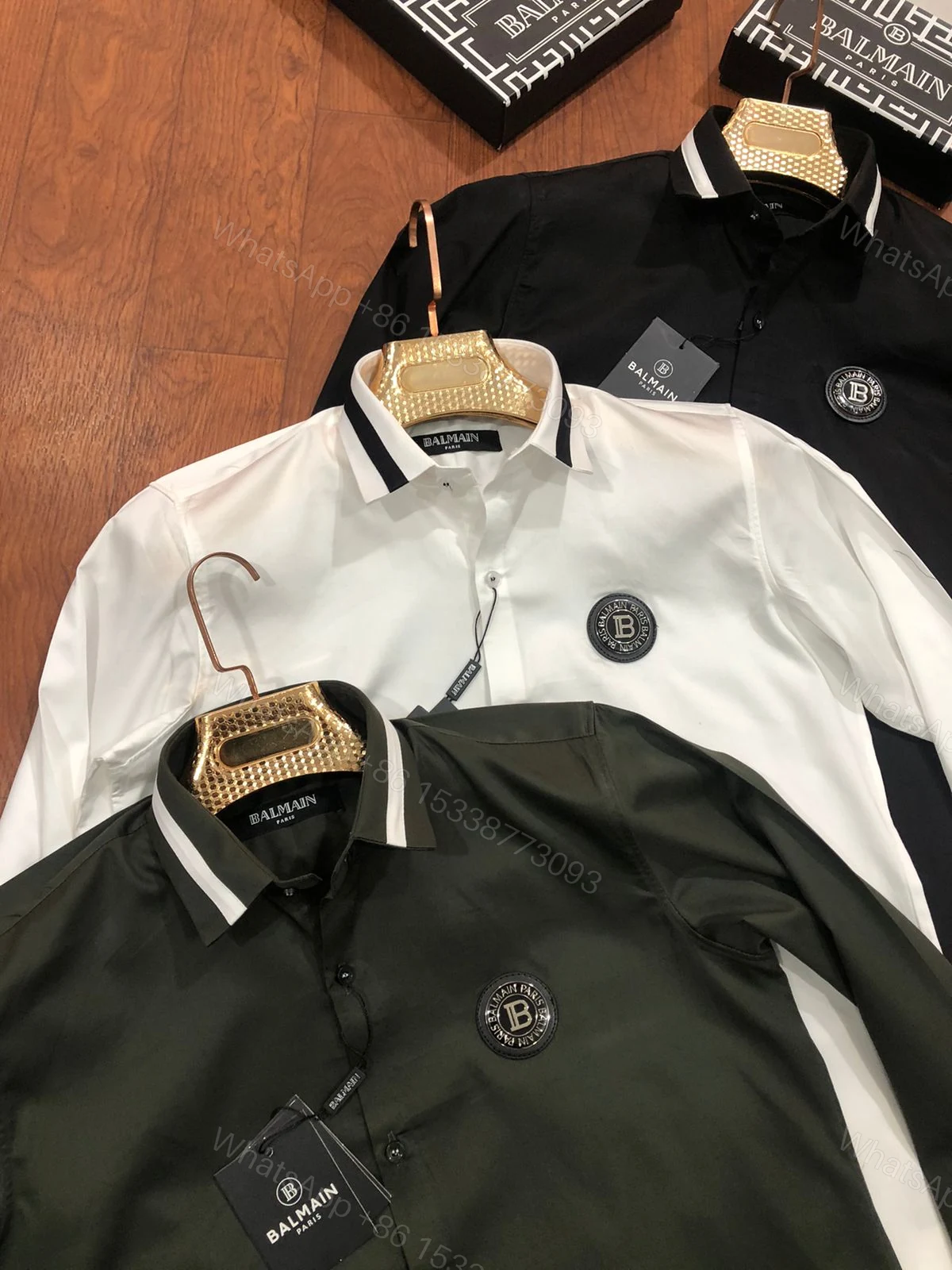 View 16 of First Copy Balmain Paris Premium Original 2025 Shirt for Men