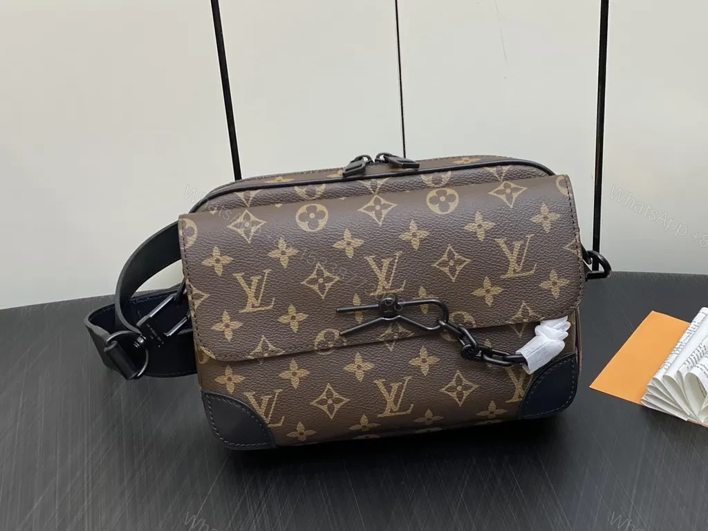 Monogram Crossbody: Contemporary Compact Luxury Bag — view 1