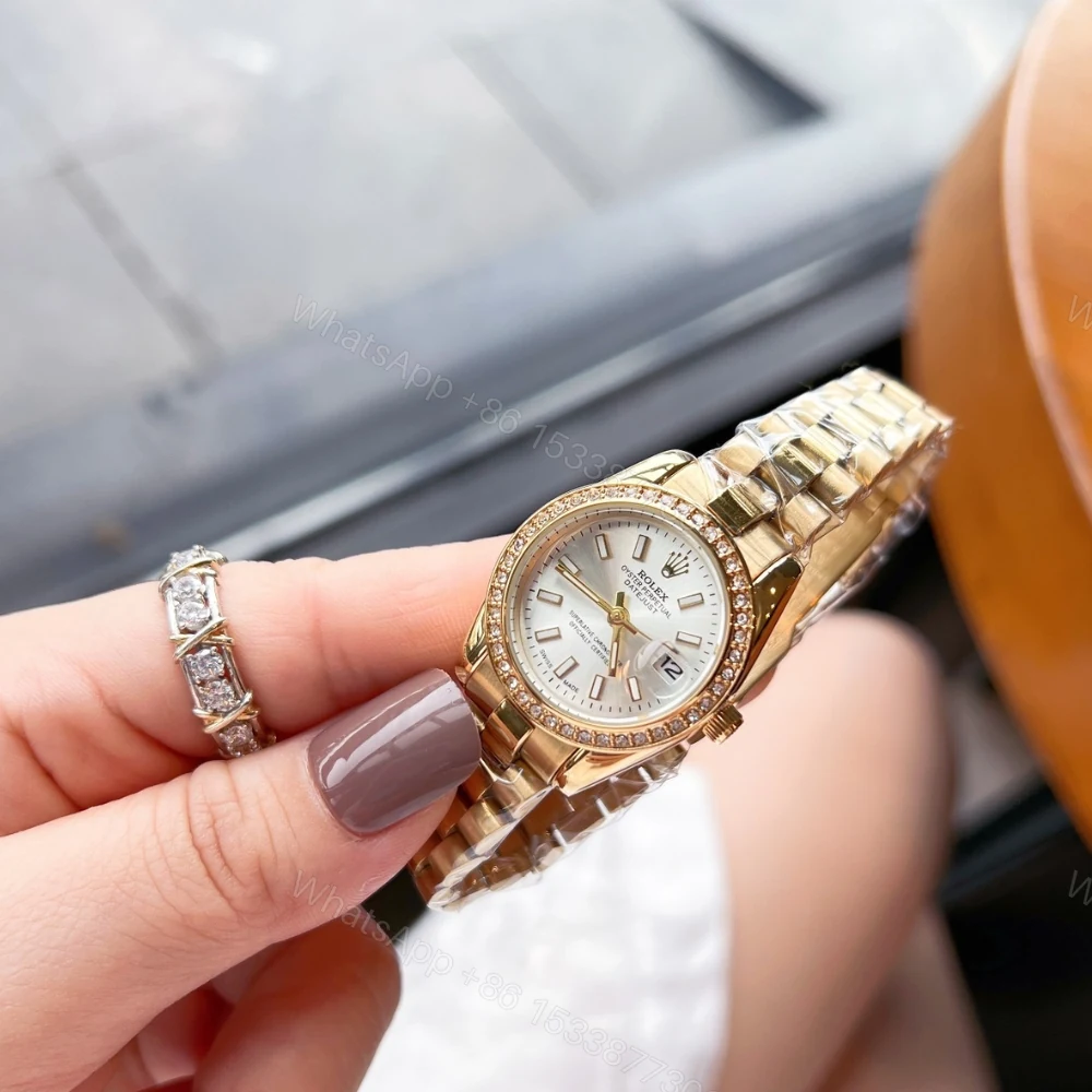 View 2 of Rolex Lady Datejust White Dial Yellow Gold 28Mm