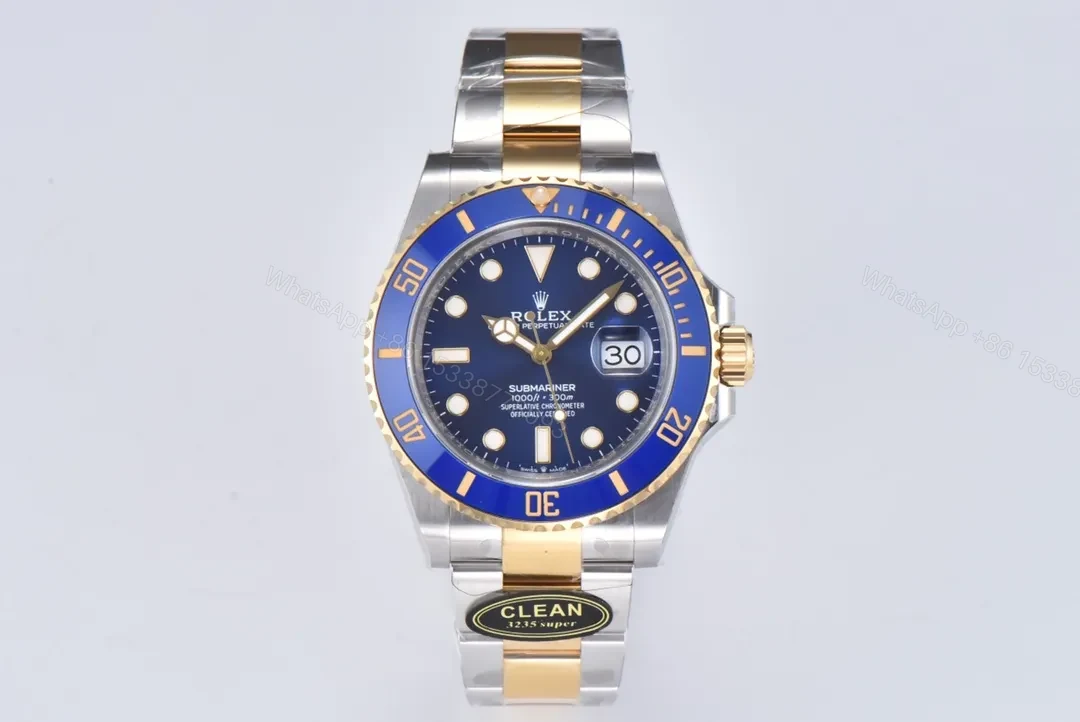 Rolex Submariner Date 41MM Blue Dial Oyster Bracelet Premium Edition 126613LB-0002 — view 1