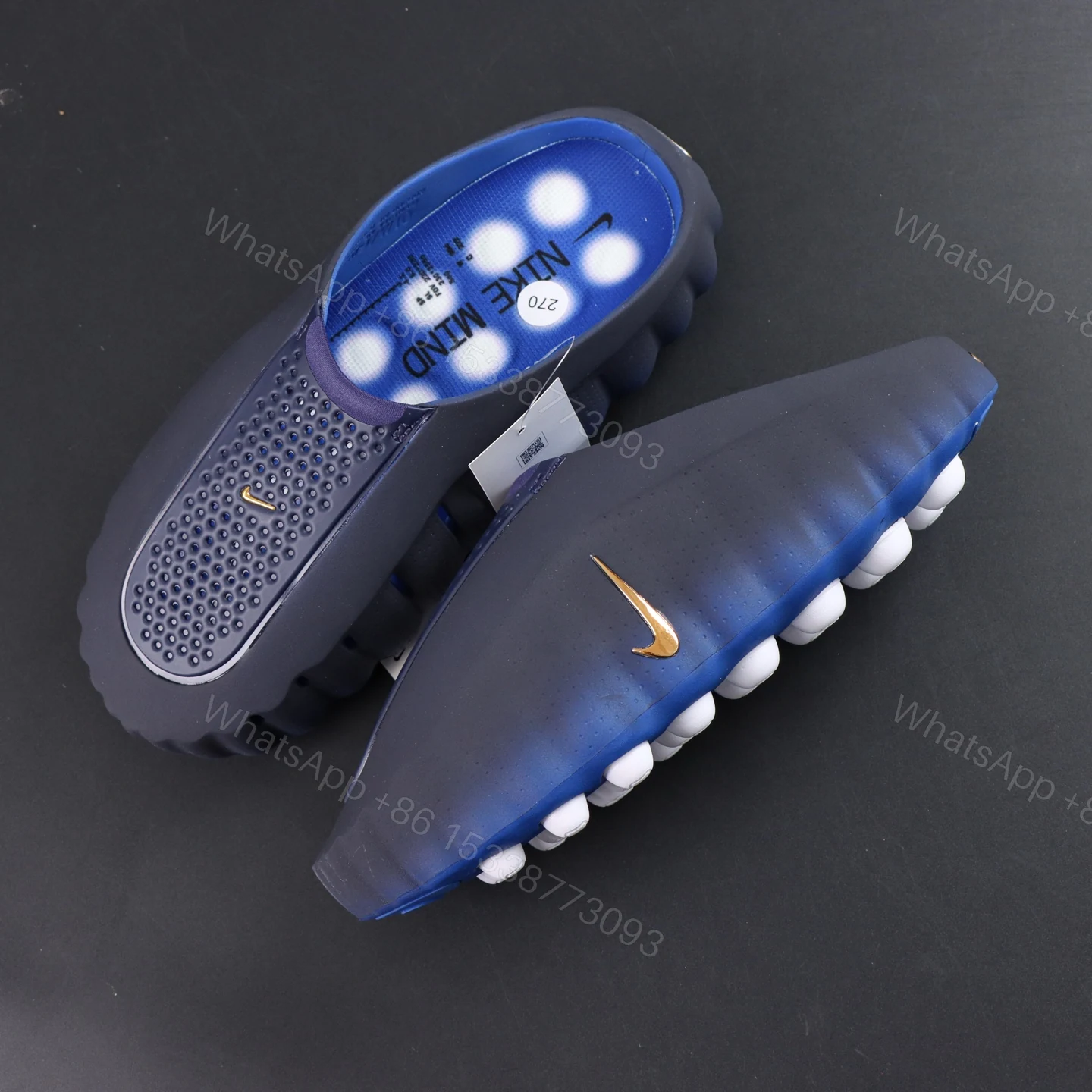 View 9 of Mind 001 Slide Blackened Blue Game Royal
