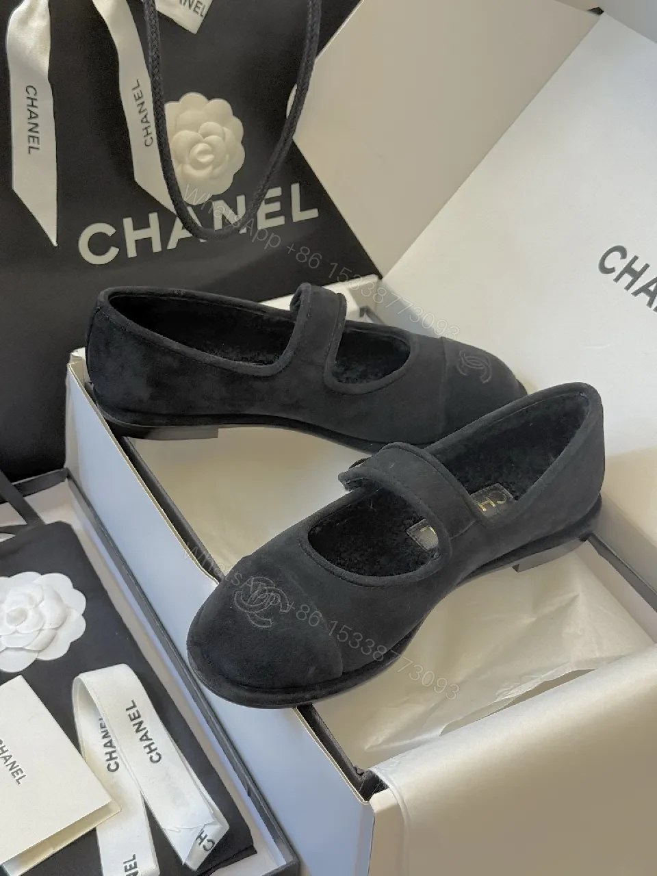 View 3 of Velvet Mary Janes: Quiet Luxury, Comfortable Chic Flats