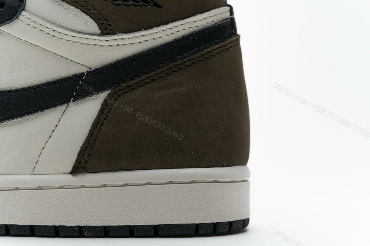 View 7 of Air Jordan 1 Retro High OG 'Dark Mocha' 555088-105(GET)
