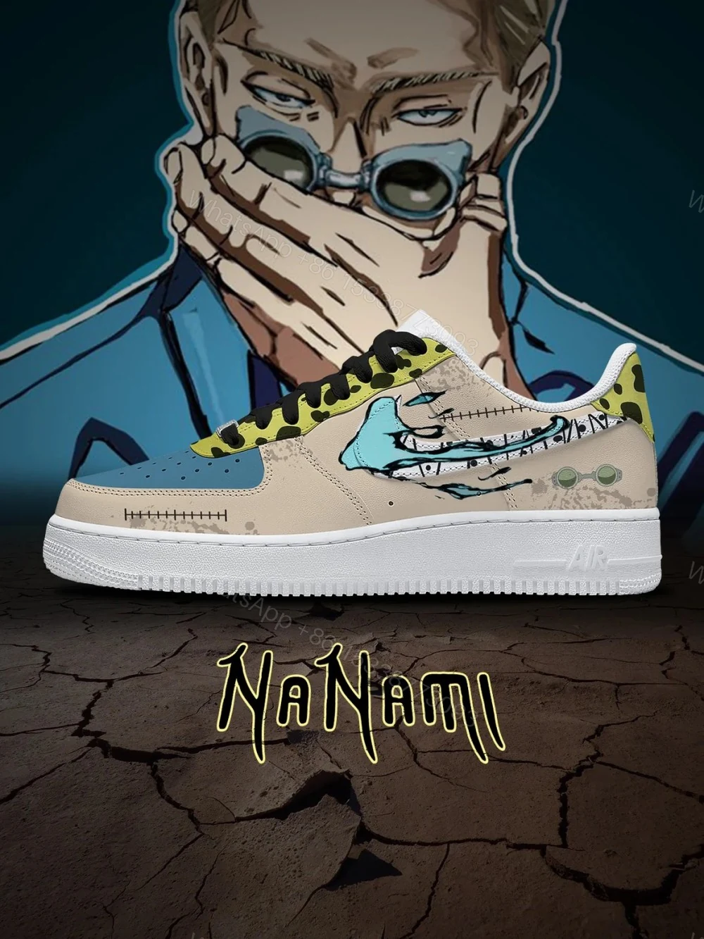 Kento Nanami V.2 Custom Air Force 1 — view 1