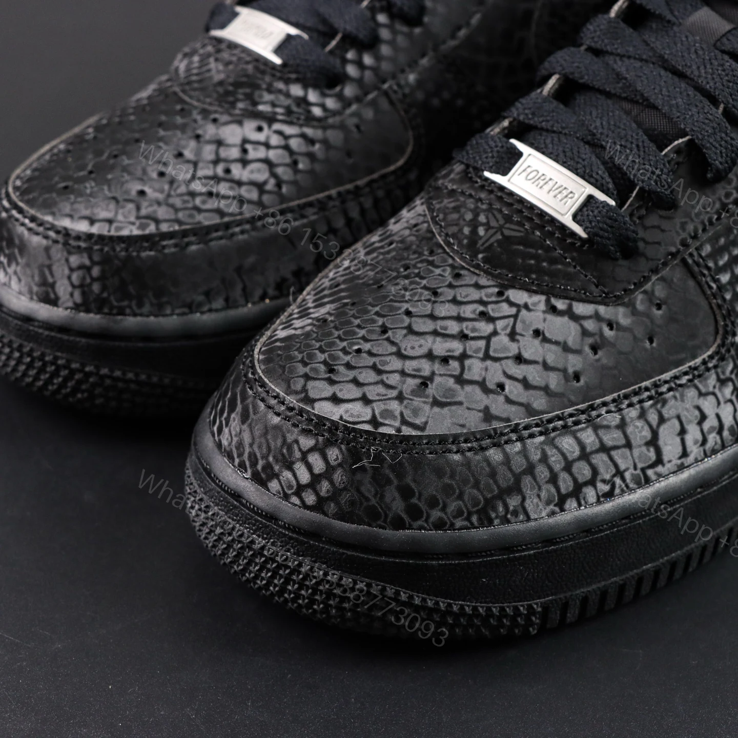 View 4 of Air Force 1 Low Kobe Bryant Court Black Reps