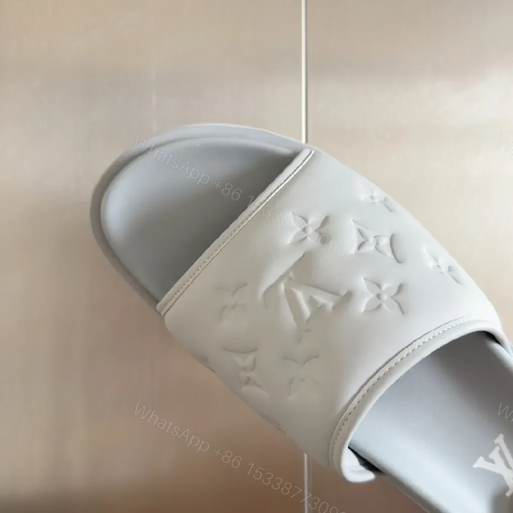 View 3 of Monochrome Luxe Slide: Lightweight Comfort, Signature Motifs