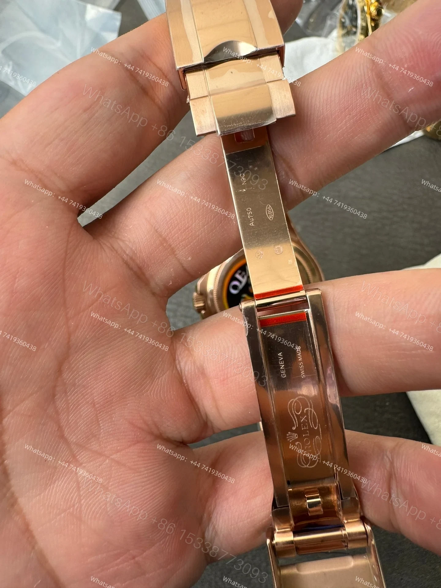 View 13 of Rolex Super Clone Daytona M126505-0003 Rose Gold Dial 4131 Movement