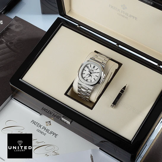 View 10 of Patek Philippe Nautilus White Dial Replica