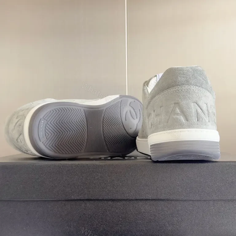 View 2 of Chanel-Inspired Luxury Low-Top Sneakers: Subtle Texture