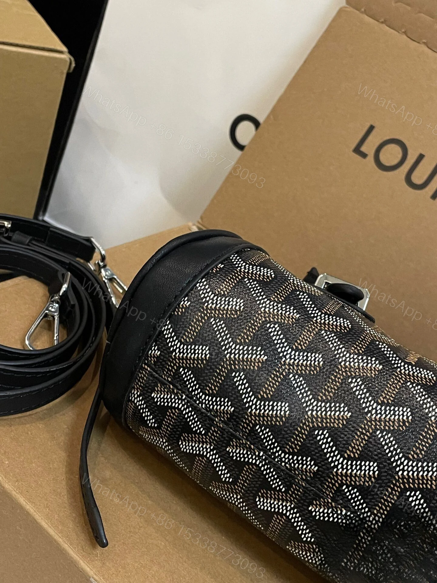 View 7 of GOYARD GOYARDINE CROISIERE MINI BLACK 19CM