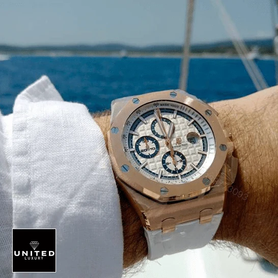 View 10 of Audemars Piguet Royal Oak Offshore 26408OR.OO.A010CA.01 Replica