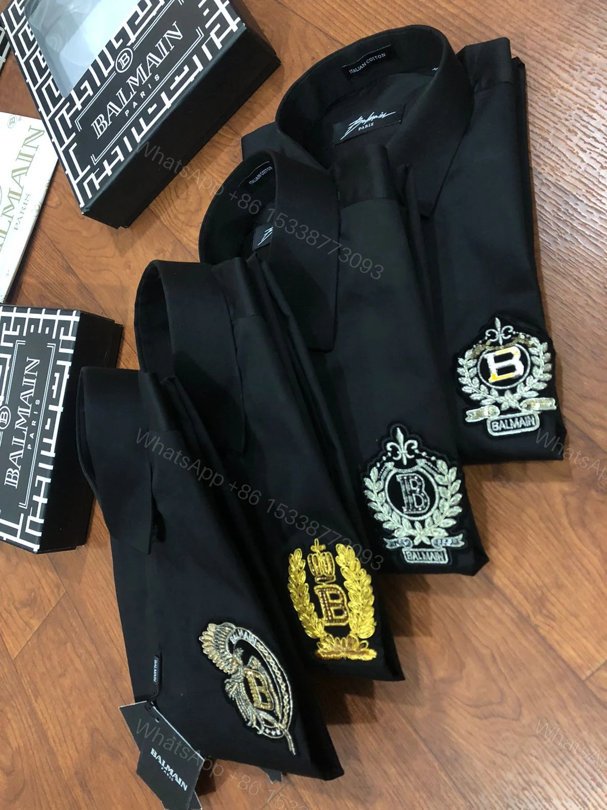 First Copy Balmain Paris Club Wear Shirts for Men — view 1