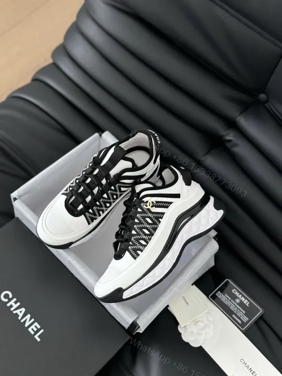 View 2 of Chanel-Inspired Luxe Sneakers: All-Day Comfort, Versatile Style