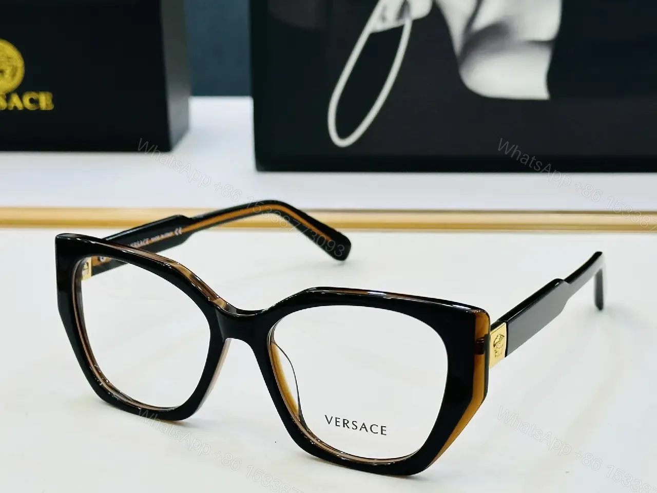 View 8 of Bold Gradient Frames with Logo Detailing Eyewear