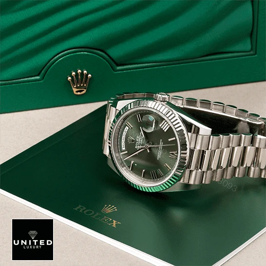 View 9 of Rolex Olive Green Replica