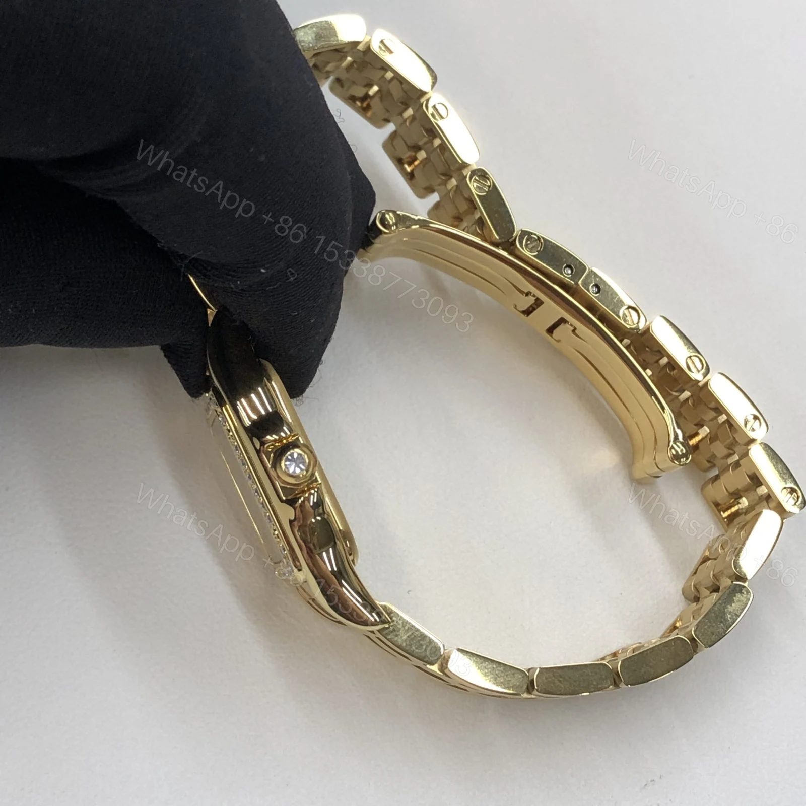 View 3 of Cartier Panthere De Cartier Watch Small Model Yellow Gold 22*30MM