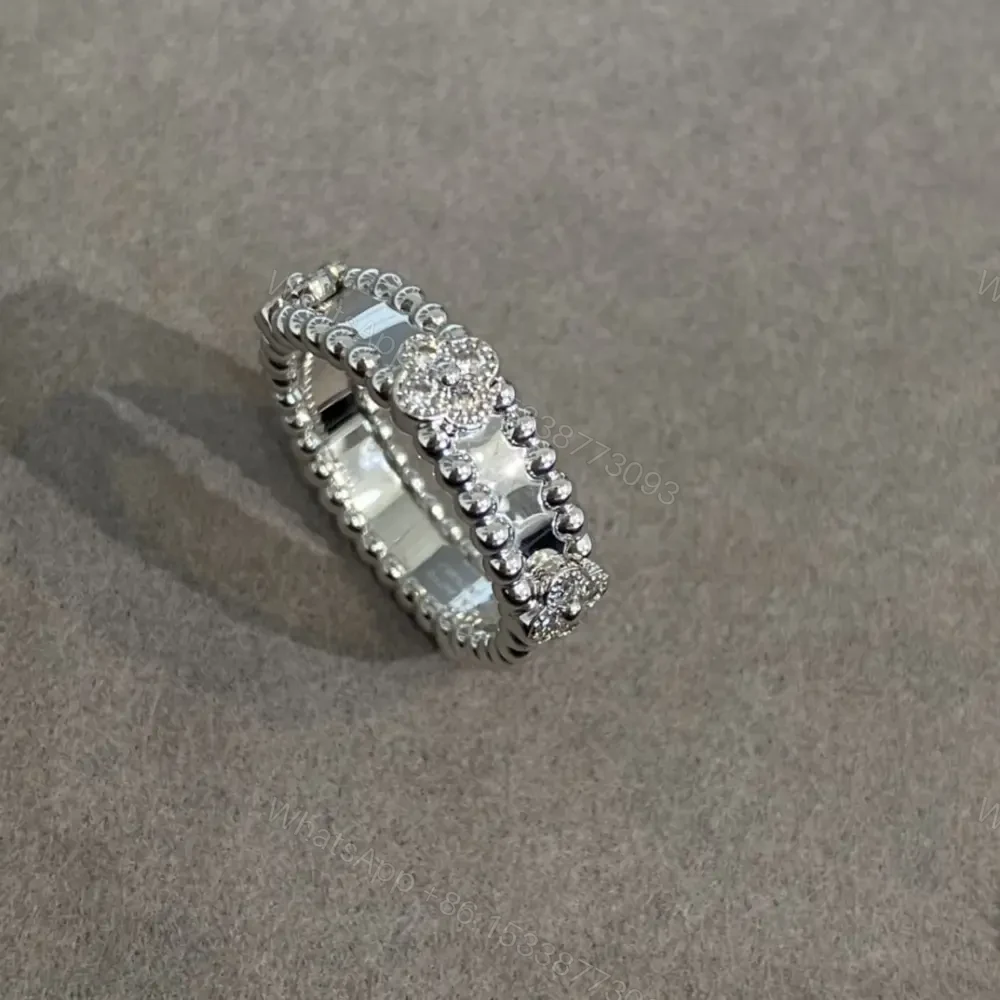 View 3 of 高仿首飾VanCleef&Arpels*RP6MN00鑲鑽萬花筒戒指白金