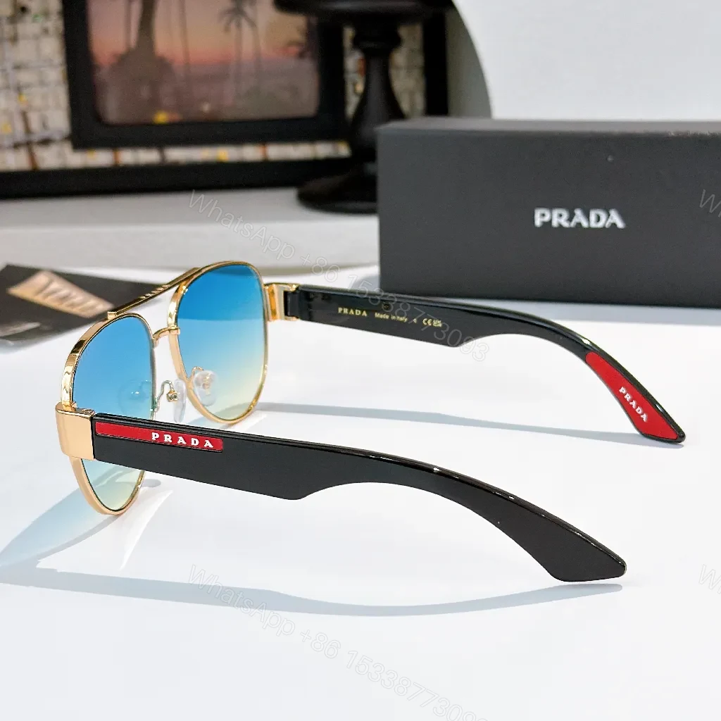 View 9 of Bold Classic Aviator Sunglasses - Green Polarized Lenses