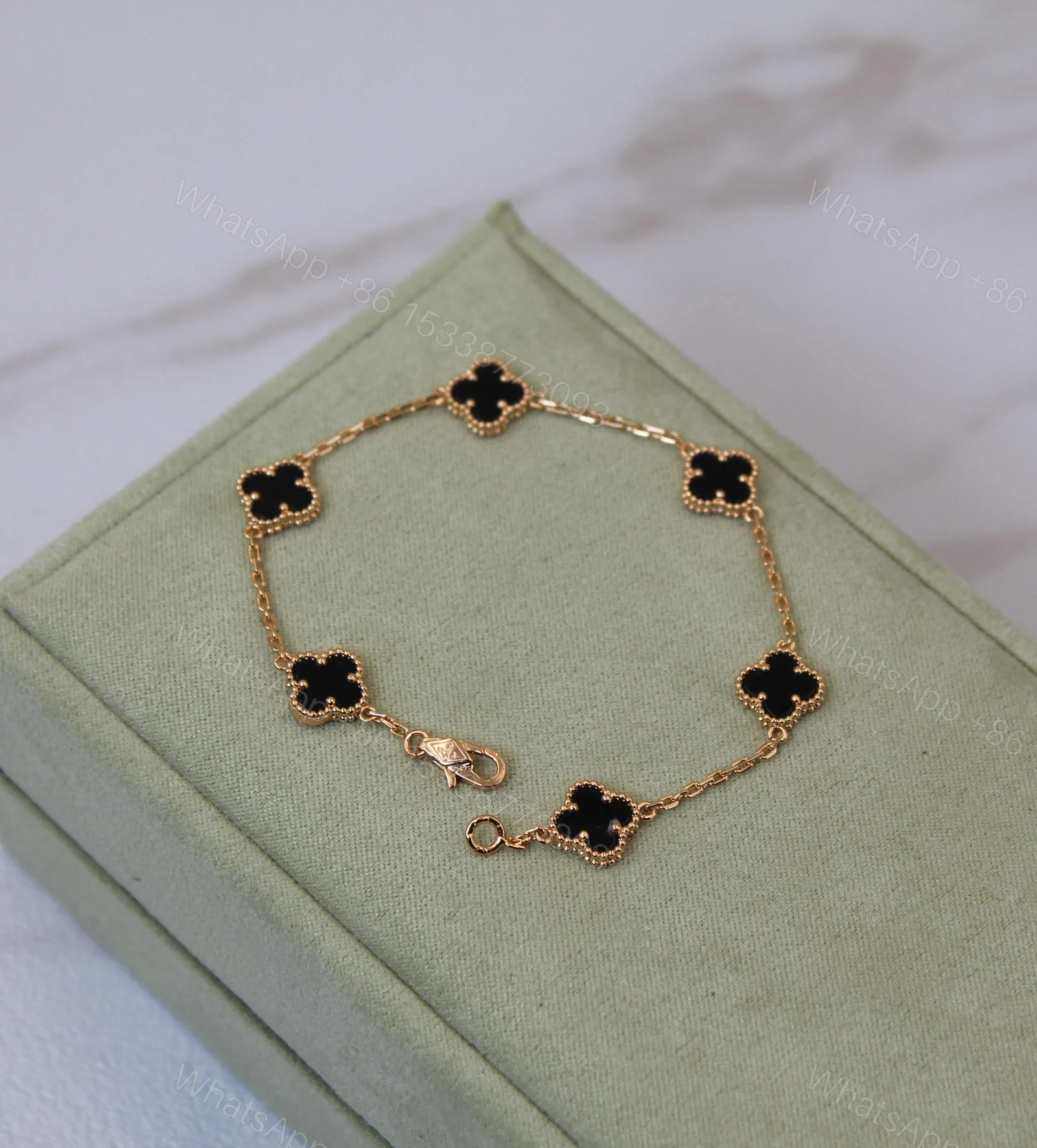 View 2 of Van Cleef Black Bracelet