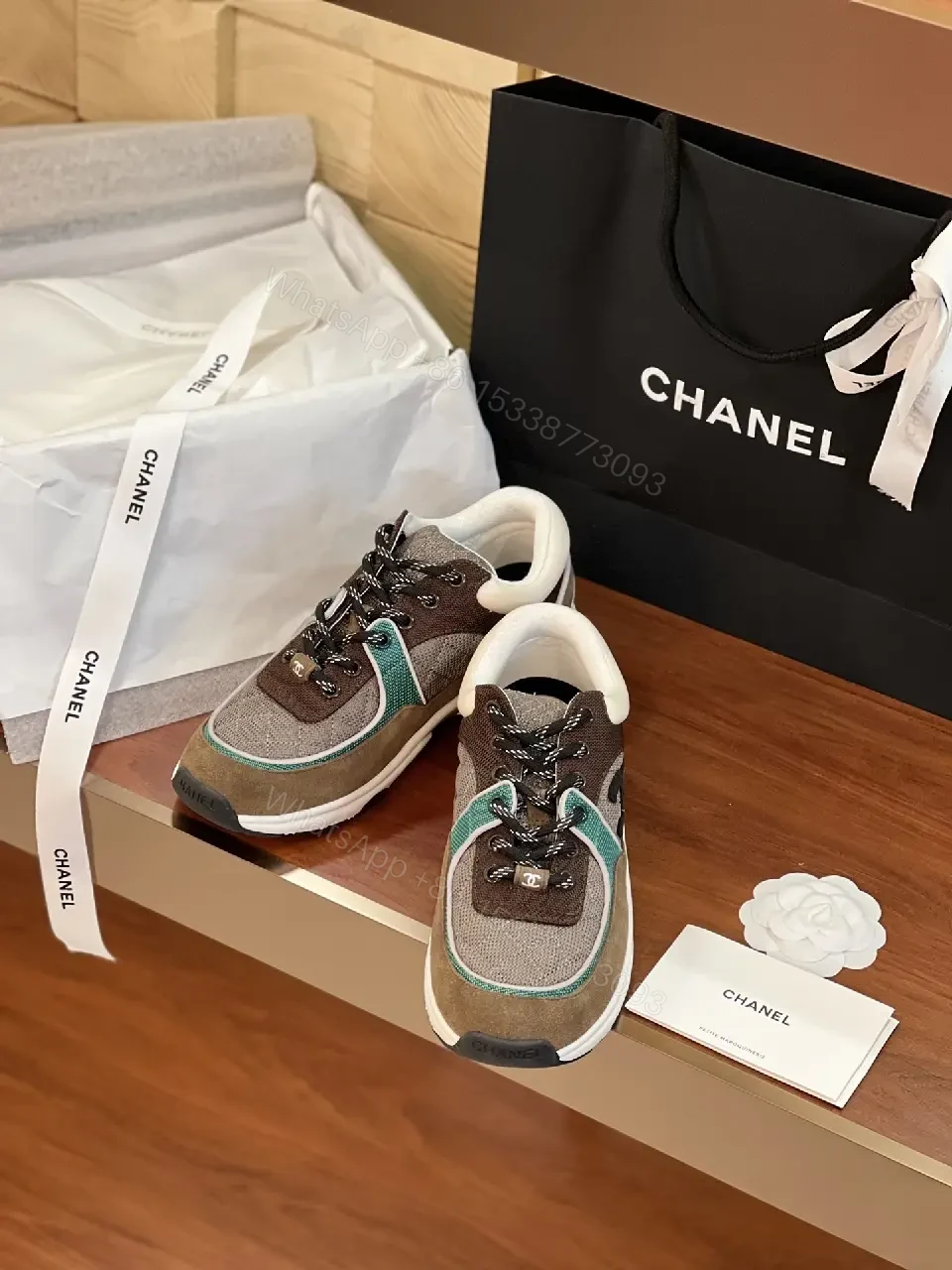 View 4 of Teal-Accented Suede Knit High-Tops: Designer-Influenced Comfort
