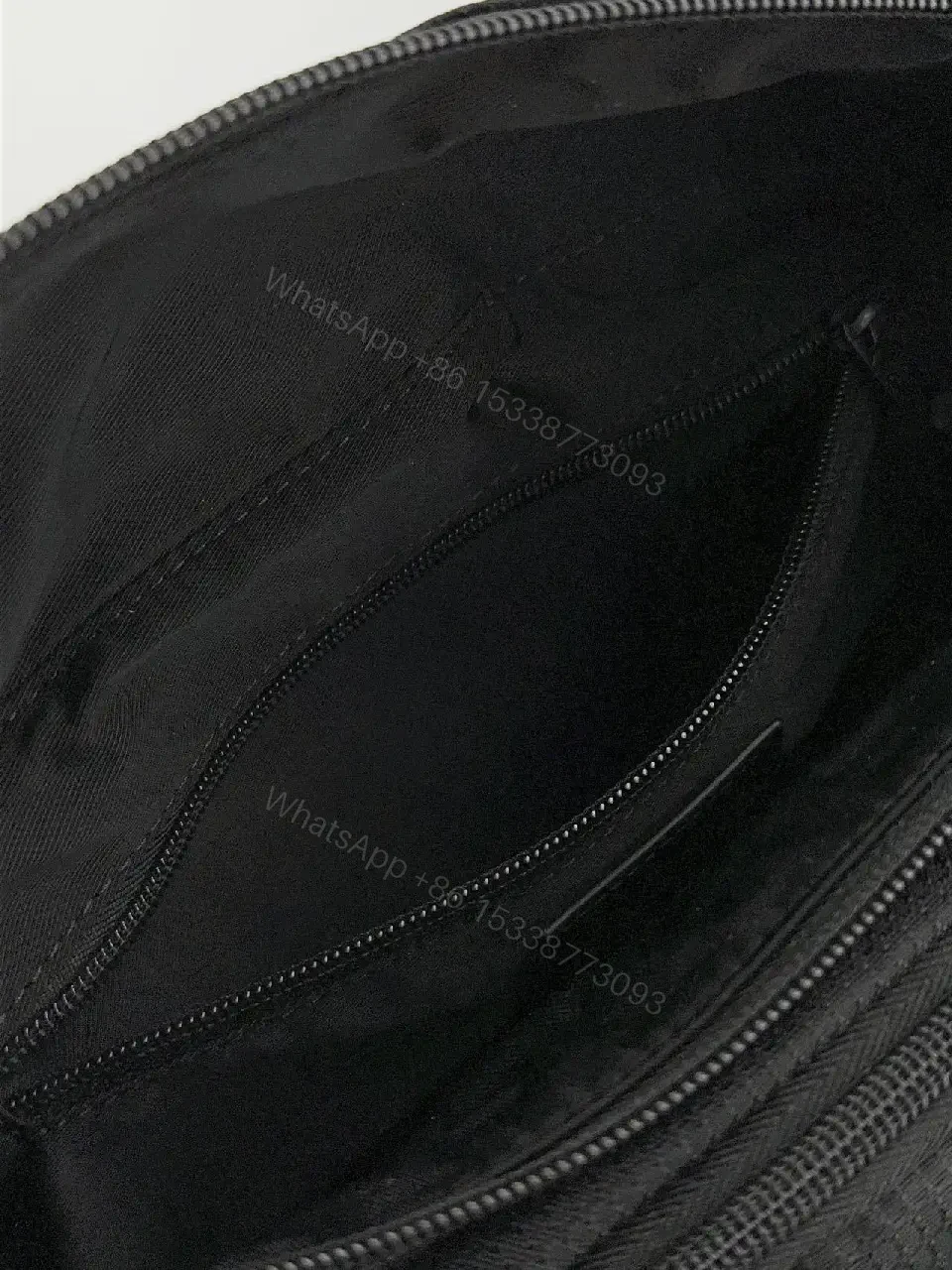 View 7 of Black Nylon Belt Bag | Compact Utility, Crossbody/Waist, Premium-Design